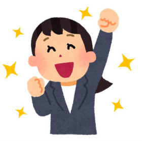 女性　回復　イラスト